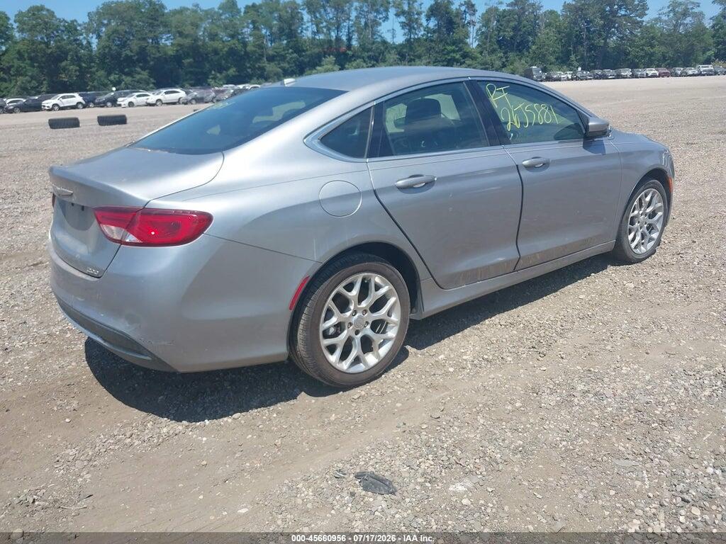1C3CCCAB3FN537371 2015 CHRYSLER 200 photo no. 4