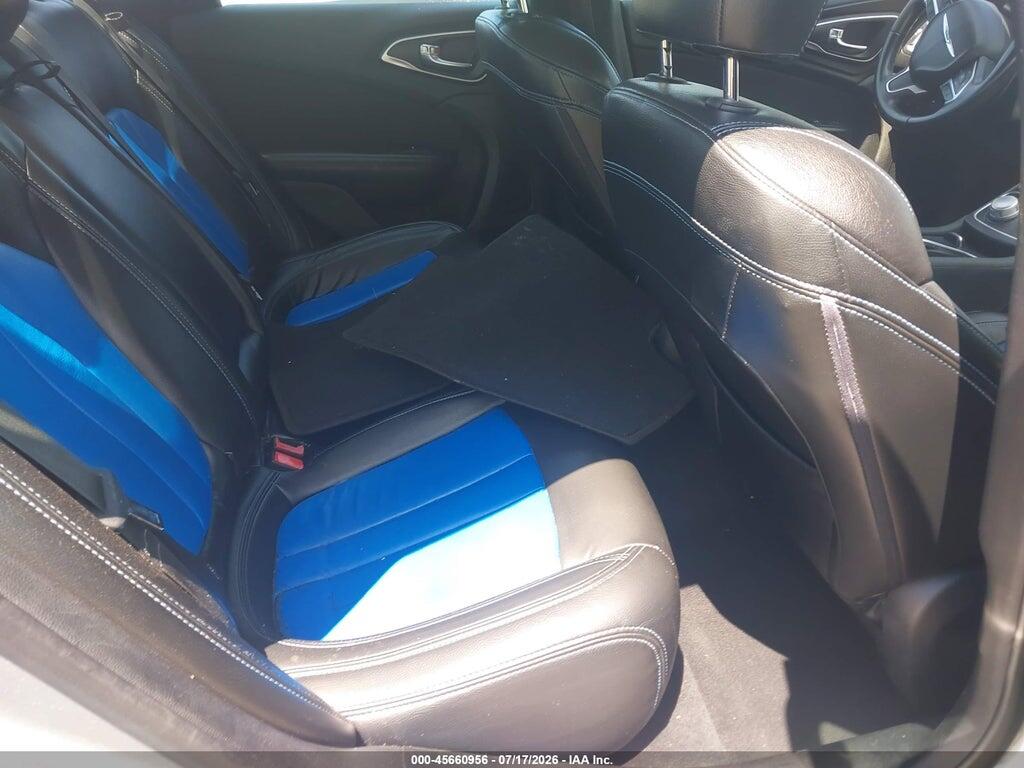 1C3CCCAB3FN537371 2015 CHRYSLER 200 photo no. 8