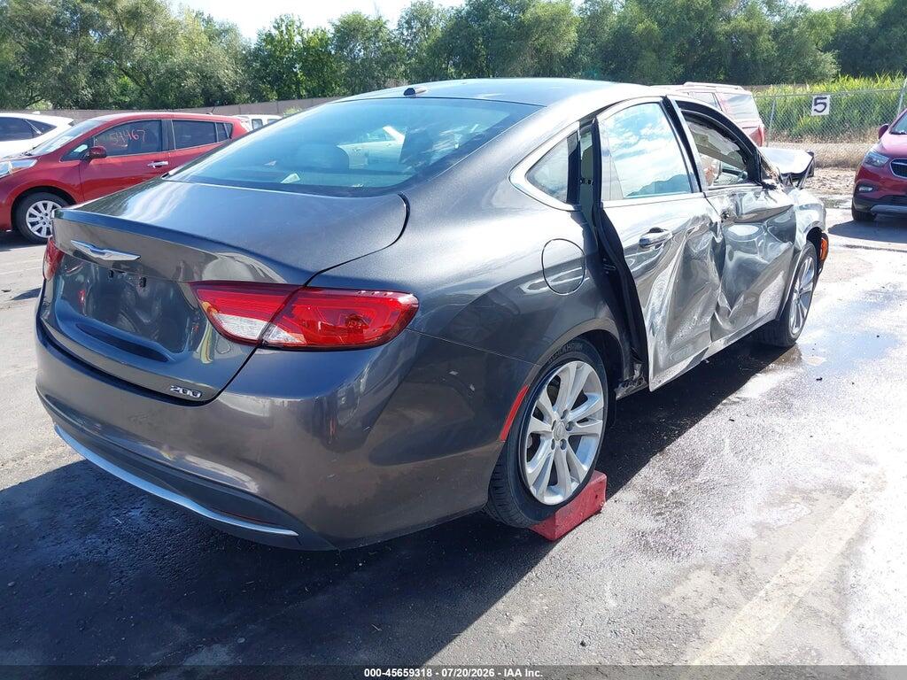 1C3CCCAB5FN501925 2015 CHRYSLER 200 photo no. 4