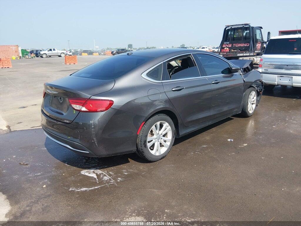 1C3CCCAB1FN564486 2015 CHRYSLER 200 photo no. 4