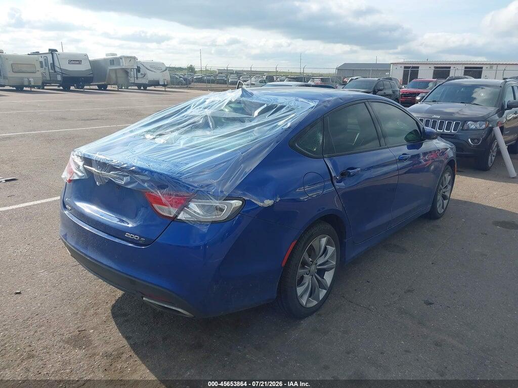 1C3CCCDG5FN540117 2015 CHRYSLER 200 photo no. 4