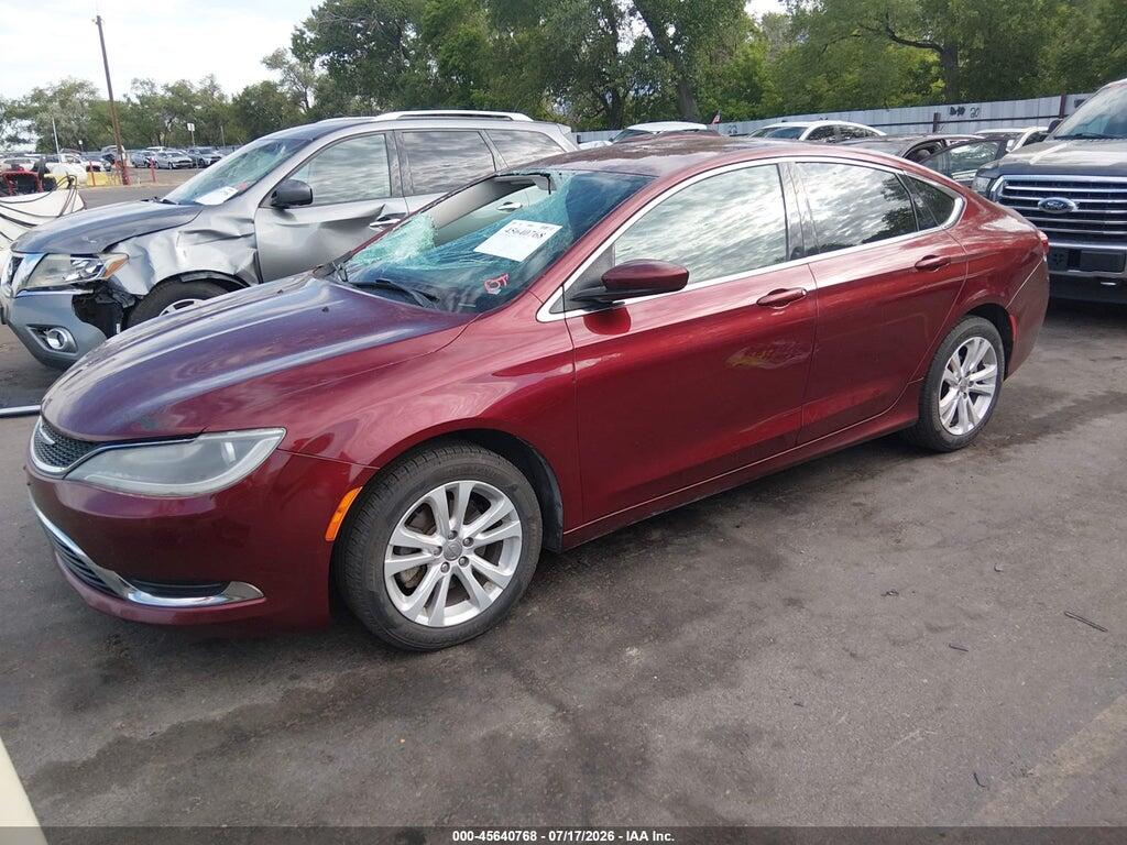 1C3CCCAB7FN698161 2015 CHRYSLER 200 photo no. 2