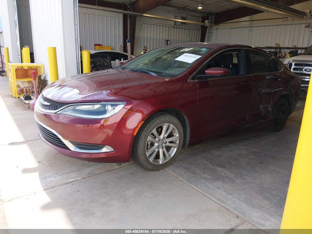 1C3CCCAB5FN753030 2015 CHRYSLER 200 photo no. 2