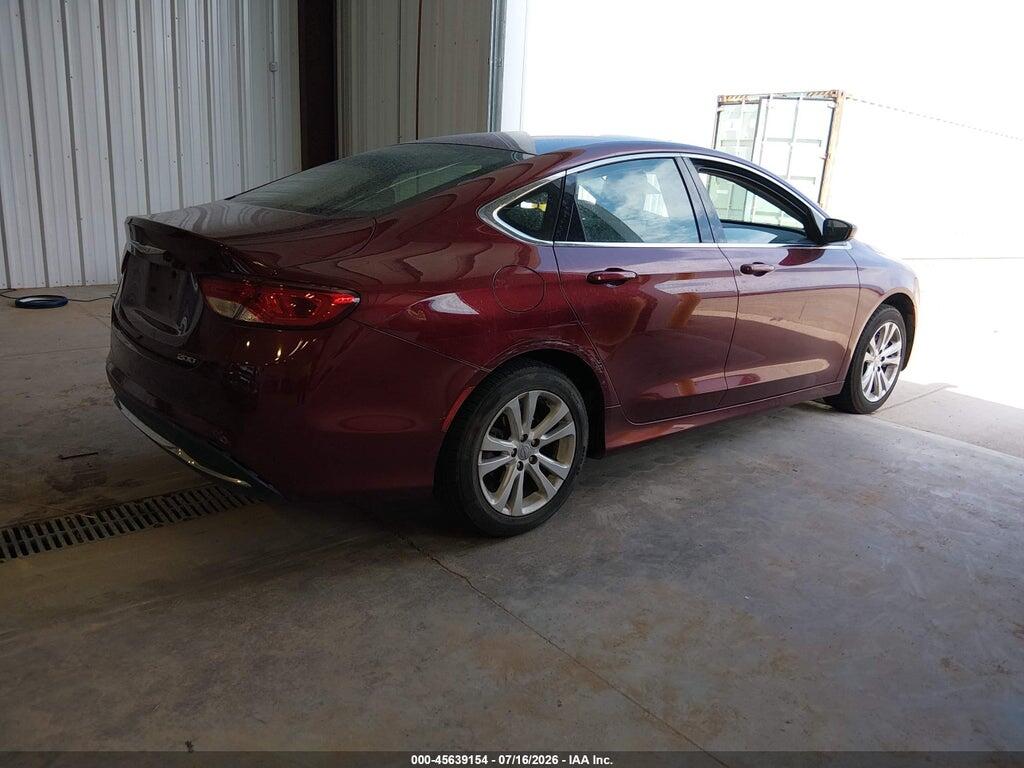 1C3CCCAB5FN753030 2015 CHRYSLER 200 photo no. 4