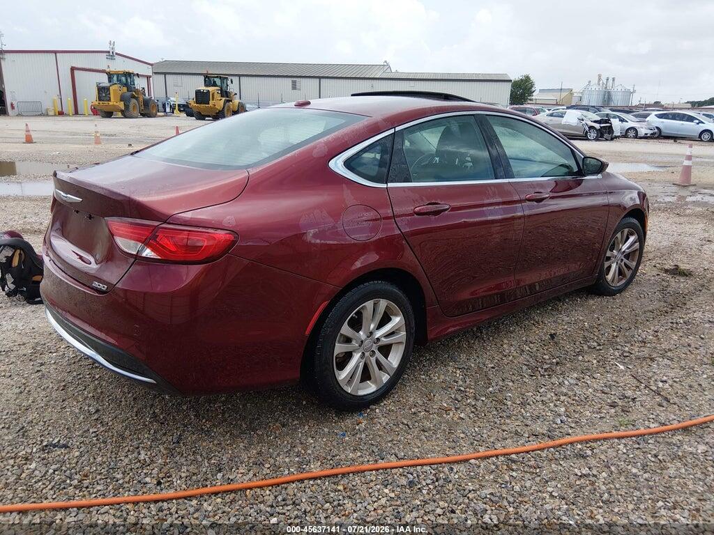 1C3CCCAB1FN722552 2015 CHRYSLER 200 photo no. 4