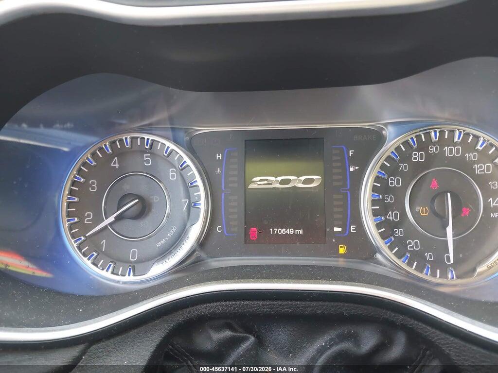 1C3CCCAB1FN722552 2015 CHRYSLER 200 photo no. 7