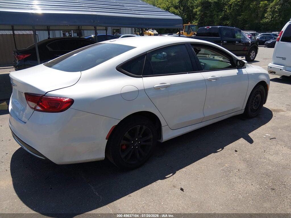 1C3CCCAB4FN607119 2015 CHRYSLER 200 photo no. 4