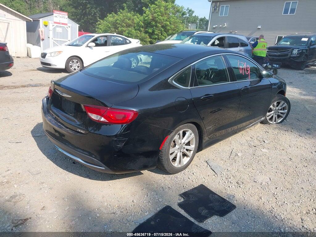 1C3CCCAB9FN669468 2015 CHRYSLER 200 photo no. 4