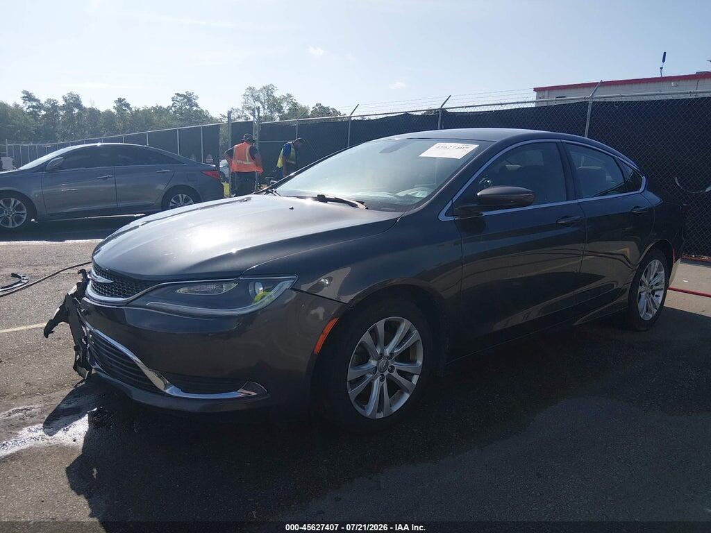1C3CCCABXFN599060 2015 CHRYSLER 200 photo no. 2