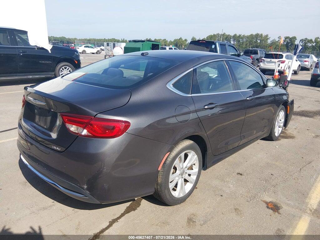 1C3CCCABXFN599060 2015 CHRYSLER 200 photo no. 4