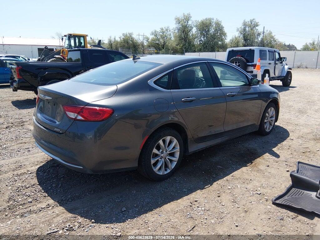 1C3CCCCB3FN501130 2015 CHRYSLER 200 photo no. 4