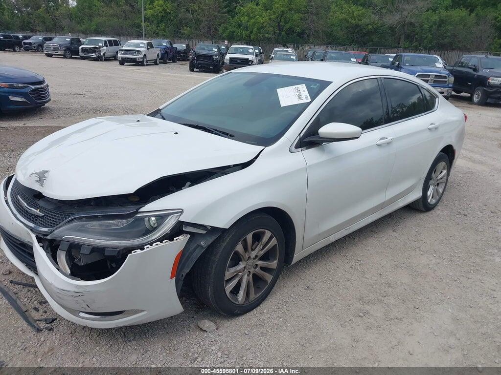 1C3CCCAB2FN537085 2015 CHRYSLER 200 photo no. 2