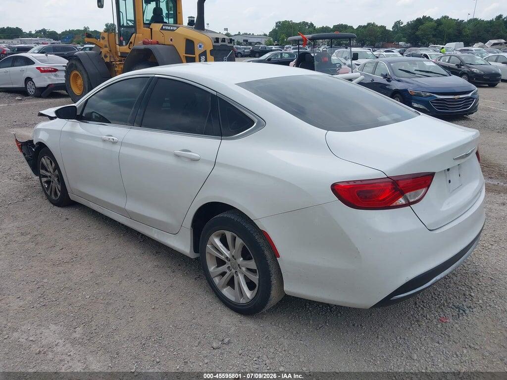 1C3CCCAB2FN537085 2015 CHRYSLER 200 photo no. 3