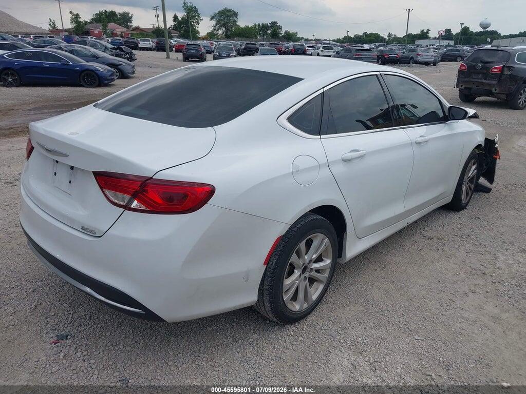 1C3CCCAB2FN537085 2015 CHRYSLER 200 photo no. 4