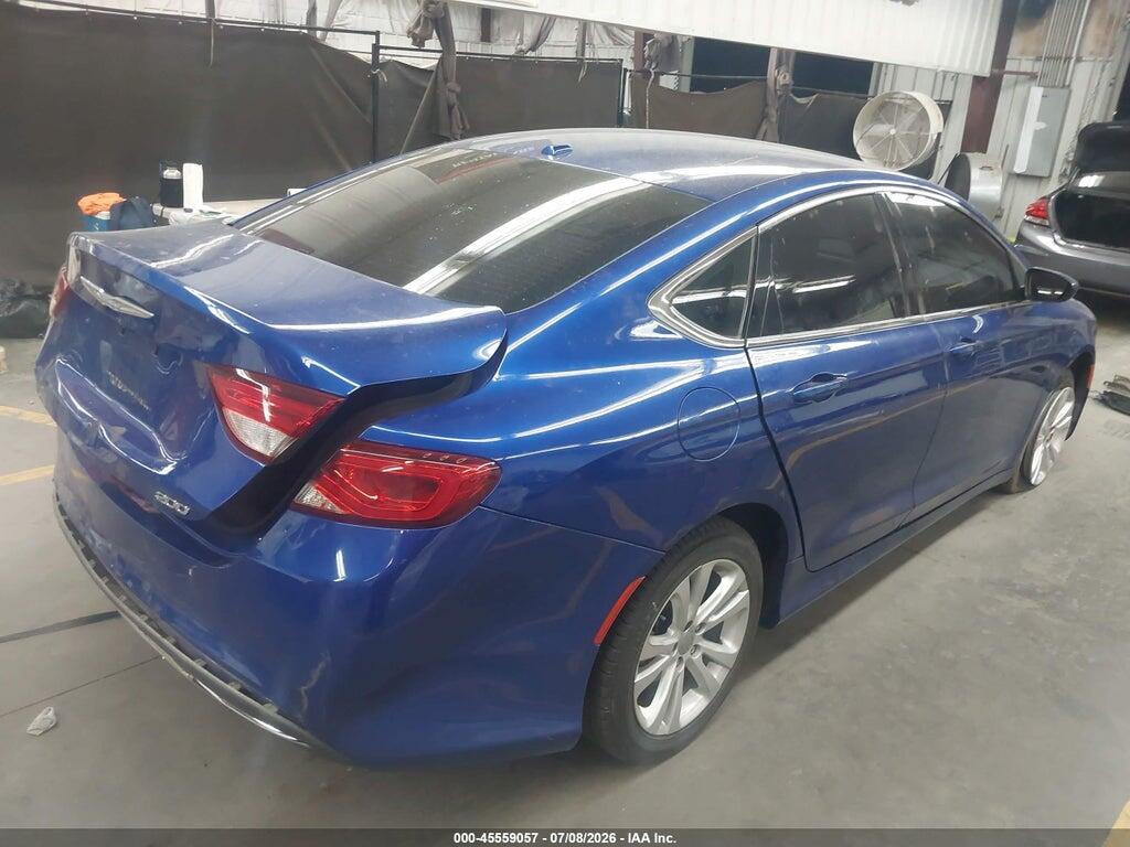 1C3CCCAB0FN589606 2015 CHRYSLER 200 photo no. 4