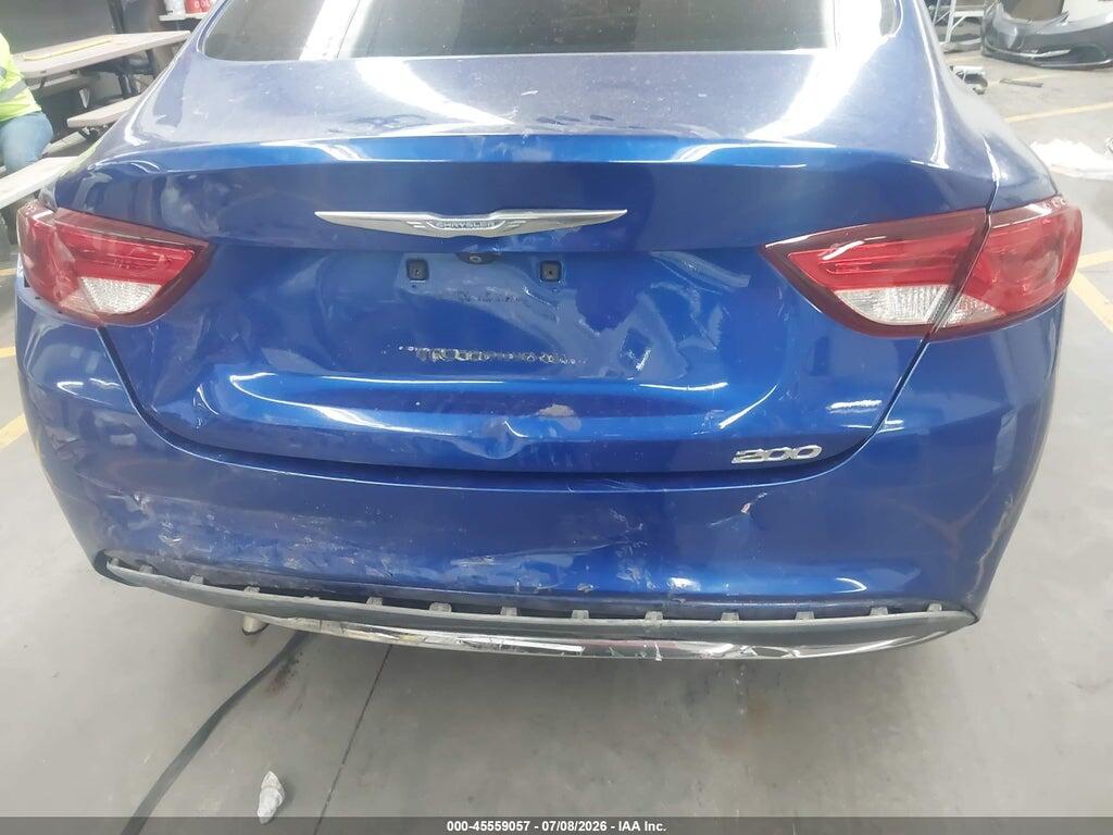1C3CCCAB0FN589606 2015 CHRYSLER 200 photo no. 6