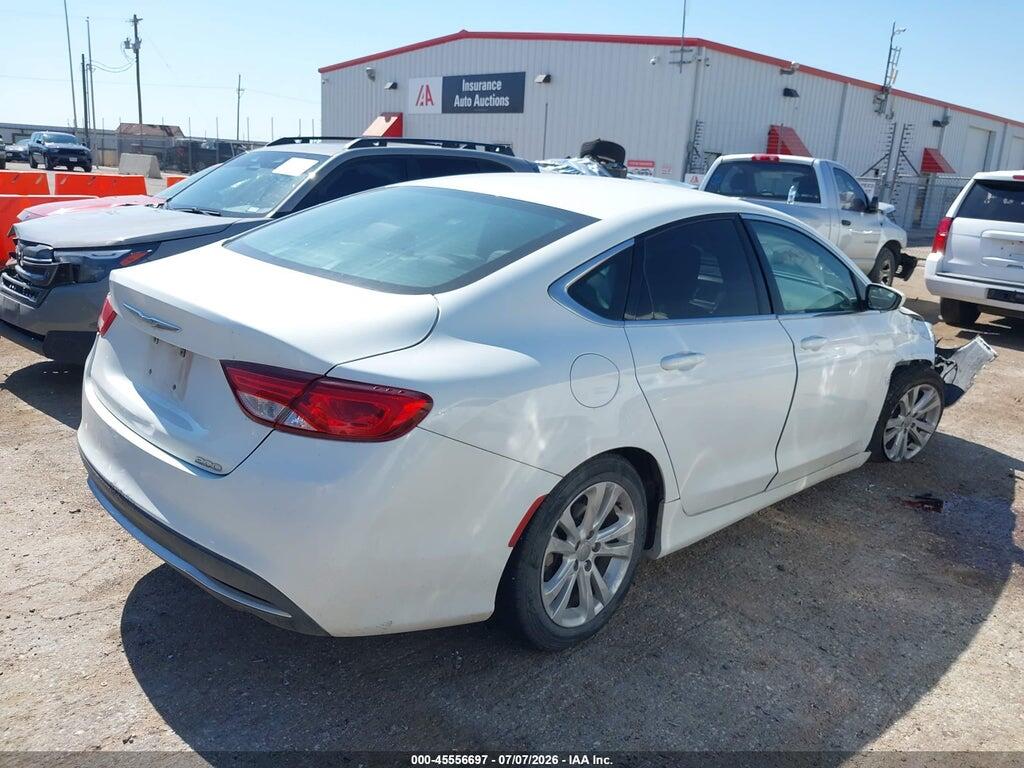 1C3CCCAB1FN742350 2015 CHRYSLER 200 photo no. 4