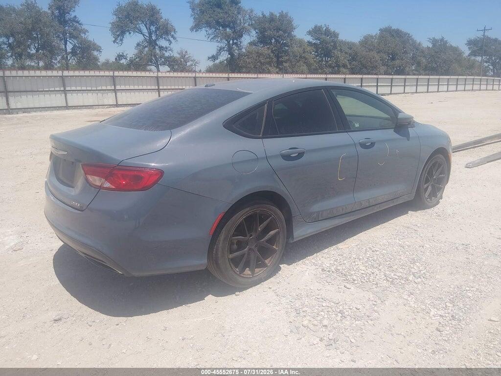 1C3CCCBB4FN709714 2015 CHRYSLER 200 photo no. 4