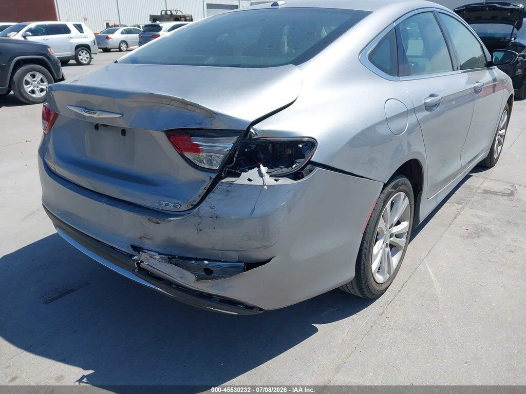 1C3CCCAB0FN611314 2015 CHRYSLER 200 photo no. 6
