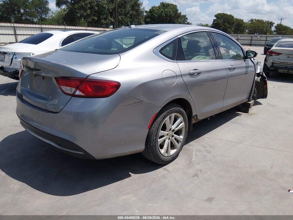1C3CCCAB0FN595373 2015 CHRYSLER 200 photo no. 4