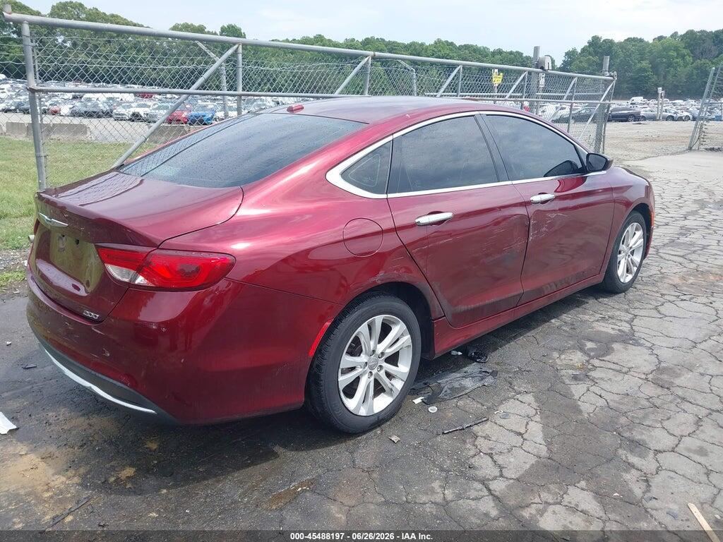 1C3CCCAB1FN590621 2015 CHRYSLER 200 photo no. 4