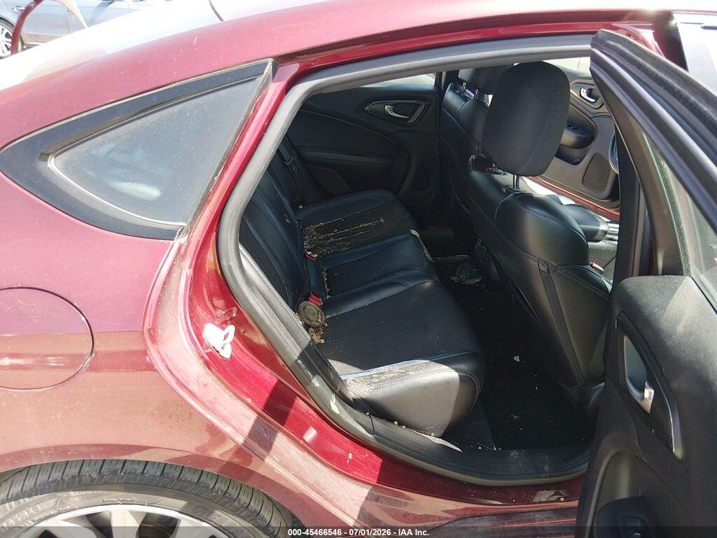 1C3CCCBB7FN749155 2015 CHRYSLER 200 photo no. 8