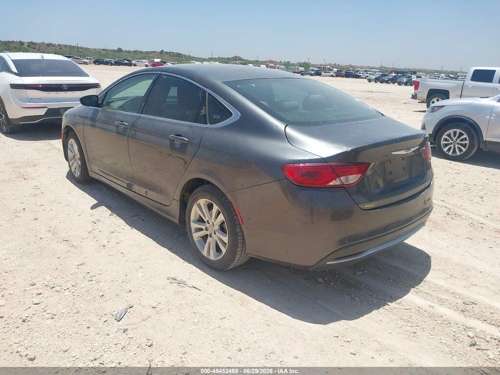 1C3CCCAB3FN637633 2015 CHRYSLER 200 photo no. 3
