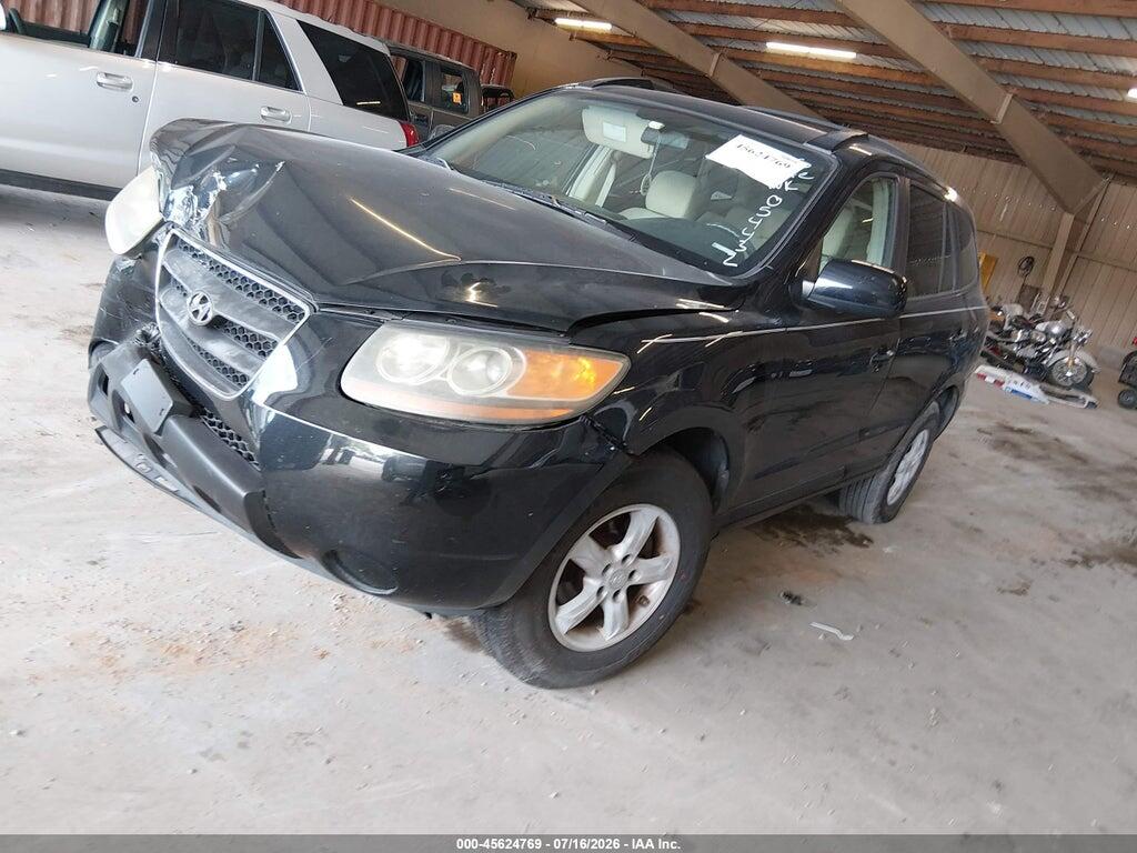 5NMSG13D77H054432 2007 HYUNDAI SANTA FE photo no. 2