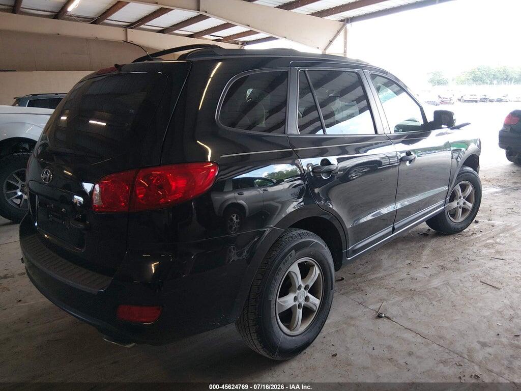 5NMSG13D77H054432 2007 HYUNDAI SANTA FE photo no. 4