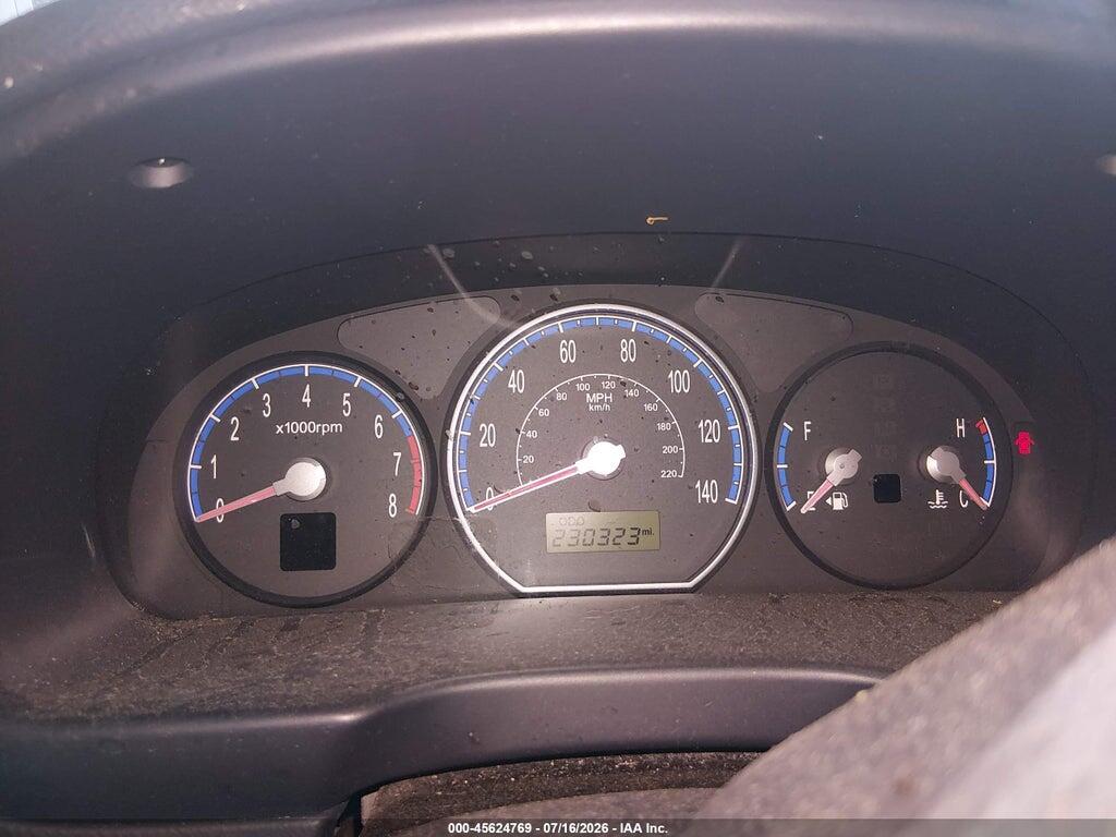 5NMSG13D77H054432 2007 HYUNDAI SANTA FE photo no. 7