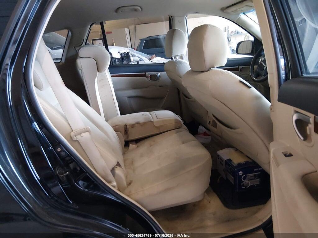 5NMSG13D77H054432 2007 HYUNDAI SANTA FE photo no. 8
