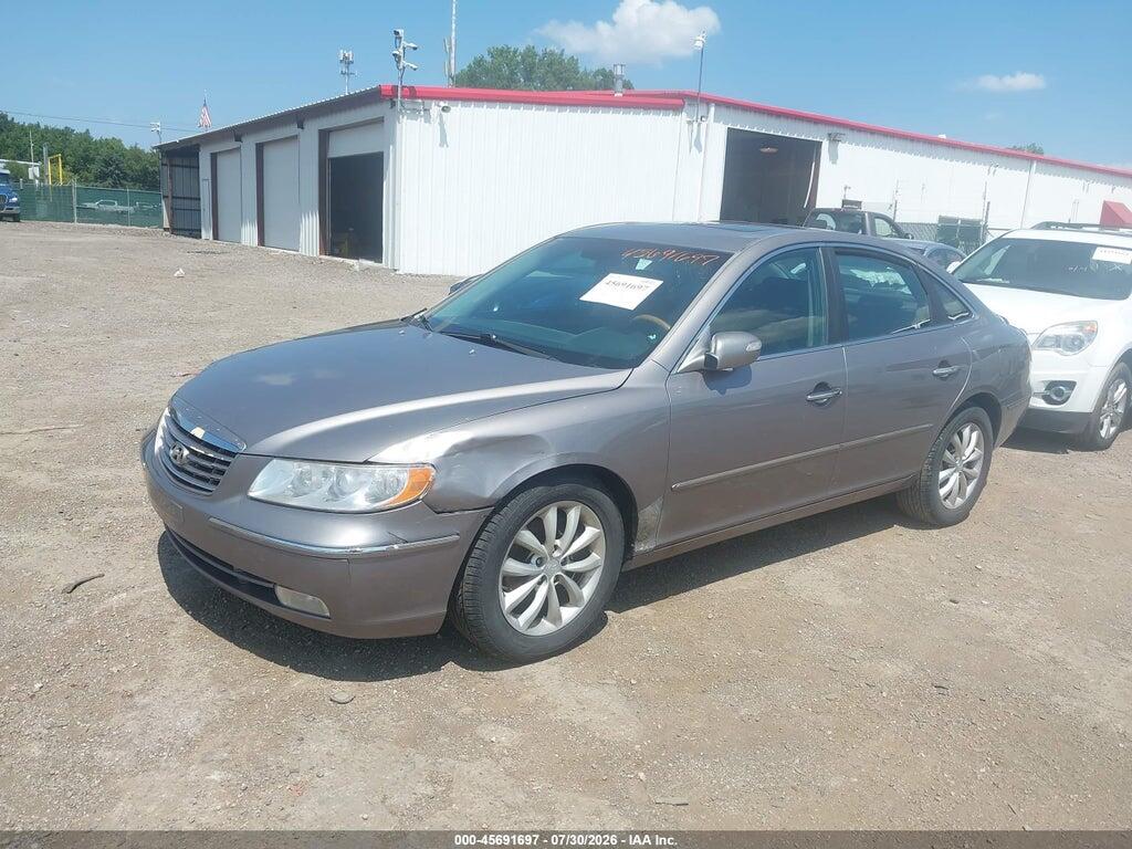 KMHFC46F47A140444 2007 HYUNDAI AZERA photo no. 2
