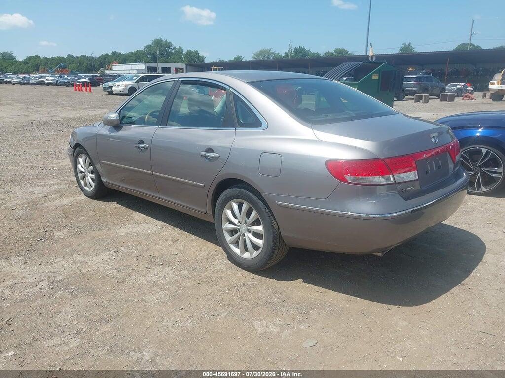 KMHFC46F47A140444 2007 HYUNDAI AZERA photo no. 3