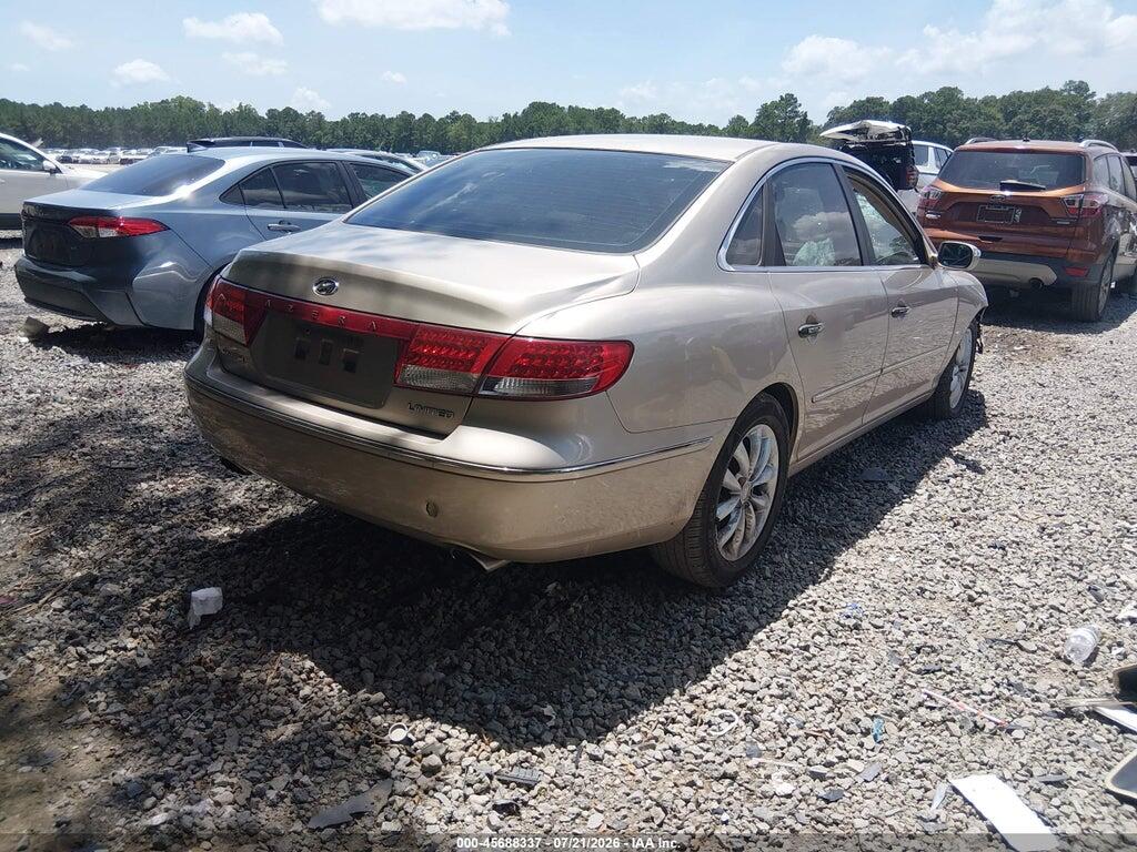 KMHFC46F47A148088 2007 HYUNDAI AZERA photo no. 4