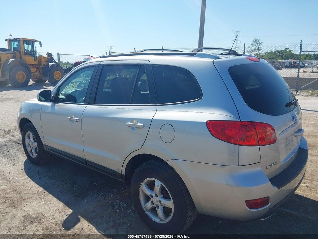 5NMSG13D87H098763 2007 HYUNDAI SANTA FE photo no. 3