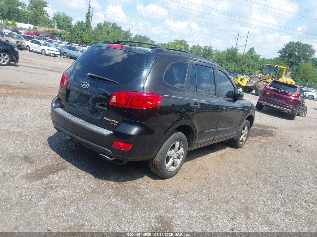 5NMSG73D97H107036 2007 HYUNDAI SANTA FE photo no. 4