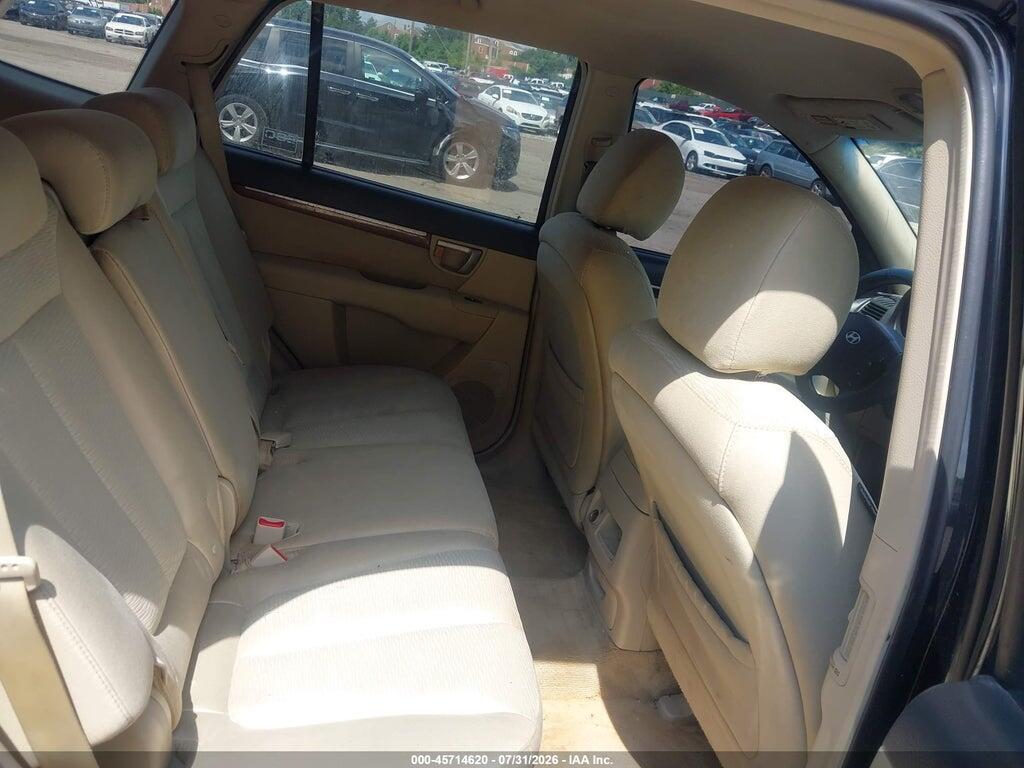 5NMSG73D97H107036 2007 HYUNDAI SANTA FE photo no. 8
