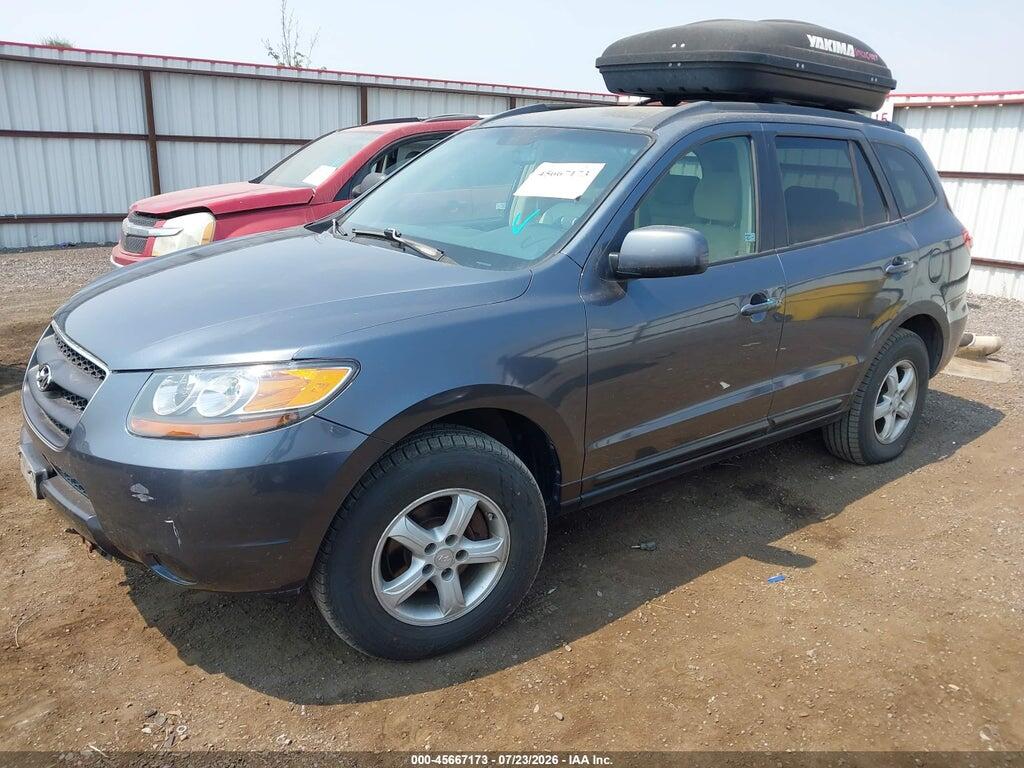 5NMSG13D77H046606 2007 HYUNDAI SANTA FE photo no. 2