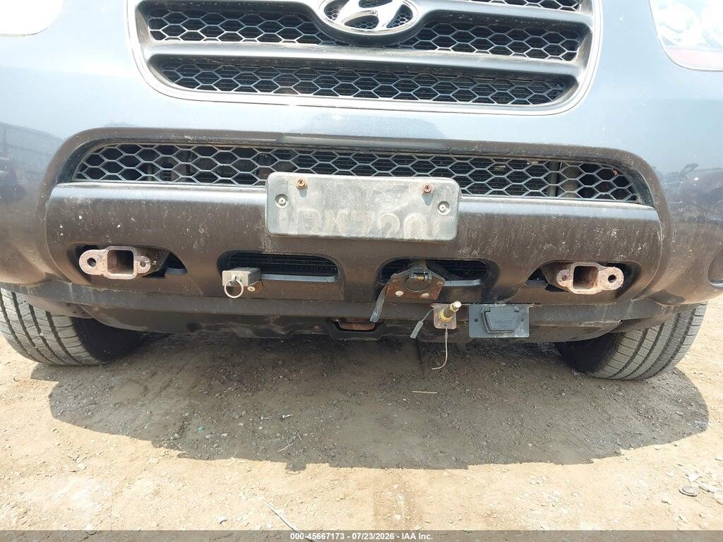 5NMSG13D77H046606 2007 HYUNDAI SANTA FE photo no. 6