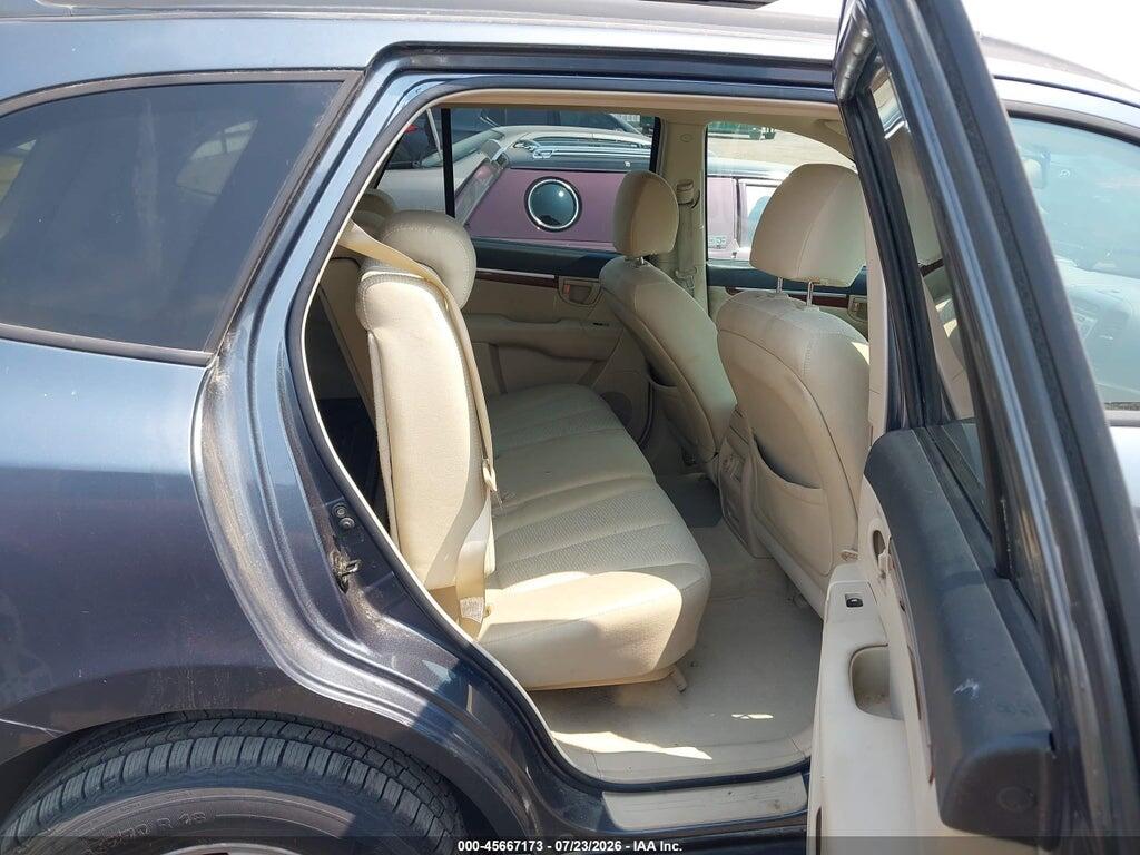 5NMSG13D77H046606 2007 HYUNDAI SANTA FE photo no. 8