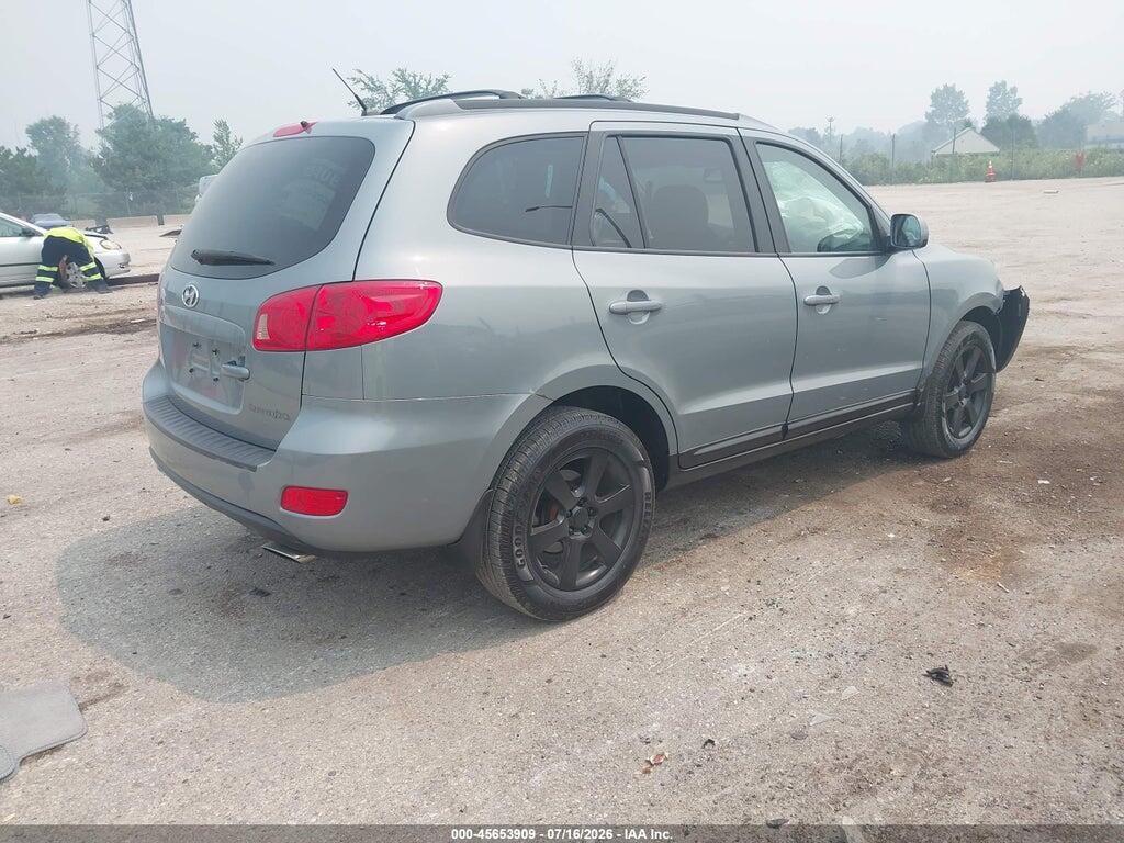 5NMSH13E87H017136 2007 HYUNDAI SANTA FE photo no. 4