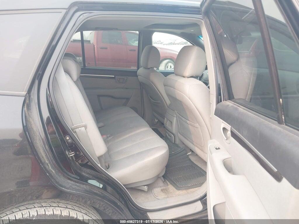 5NMSG13D17H041529 2007 HYUNDAI SANTA FE photo no. 8