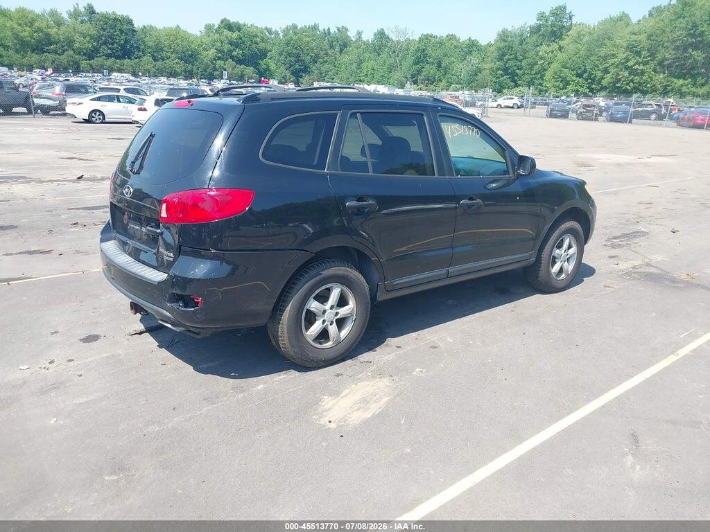 5NMSG73DX7H106414 2007 HYUNDAI SANTA FE photo no. 4
