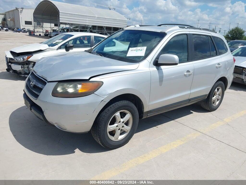 5NMSG13D77H073241 2007 HYUNDAI SANTA FE photo no. 2