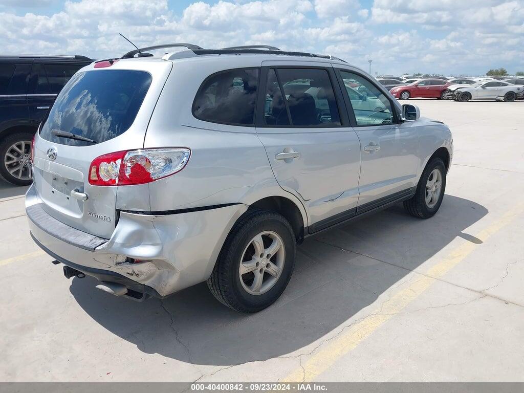 5NMSG13D77H073241 2007 HYUNDAI SANTA FE photo no. 4