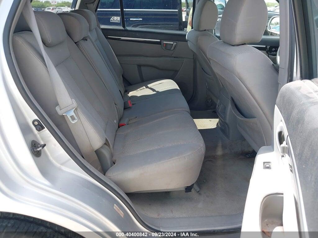 5NMSG13D77H073241 2007 HYUNDAI SANTA FE photo no. 8