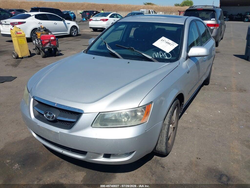 5NPEU46F37H294875 2007 HYUNDAI SONATA photo no. 2