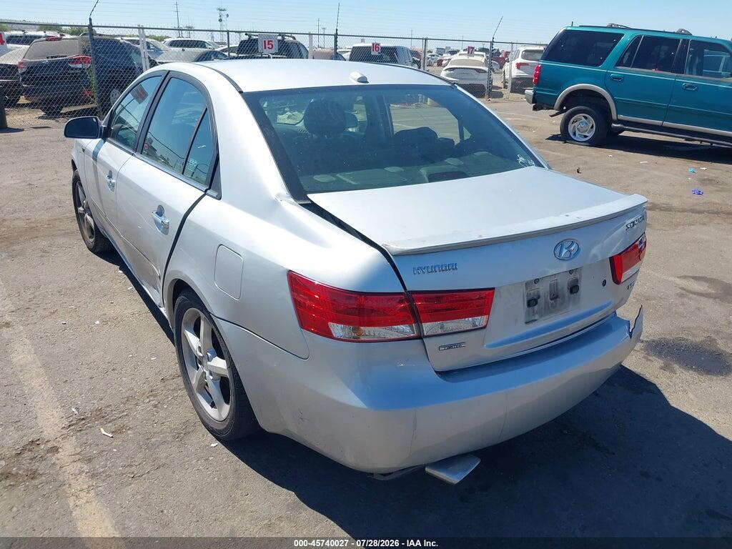 5NPEU46F37H294875 2007 HYUNDAI SONATA photo no. 3