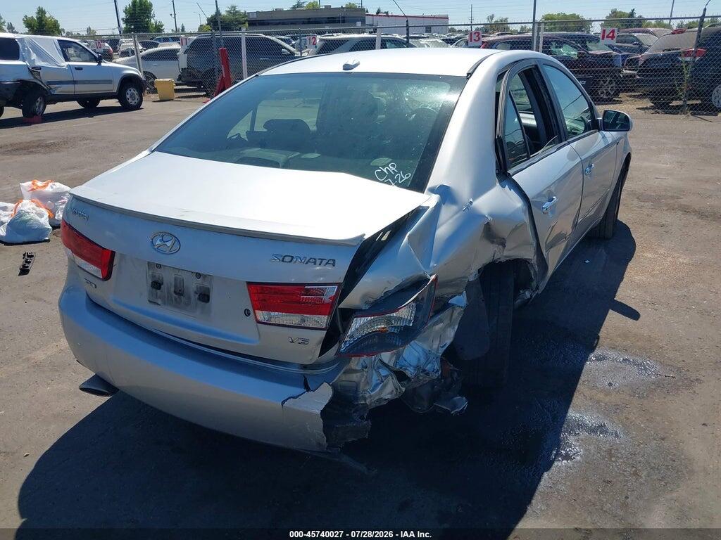 5NPEU46F37H294875 2007 HYUNDAI SONATA photo no. 4