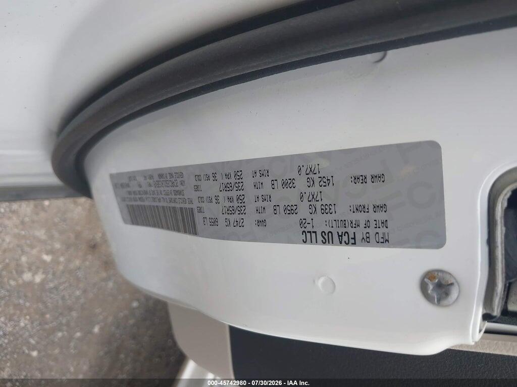 2C4RC1EG1LR158545 2020 CHRYSLER PACIFICA photo no. 9